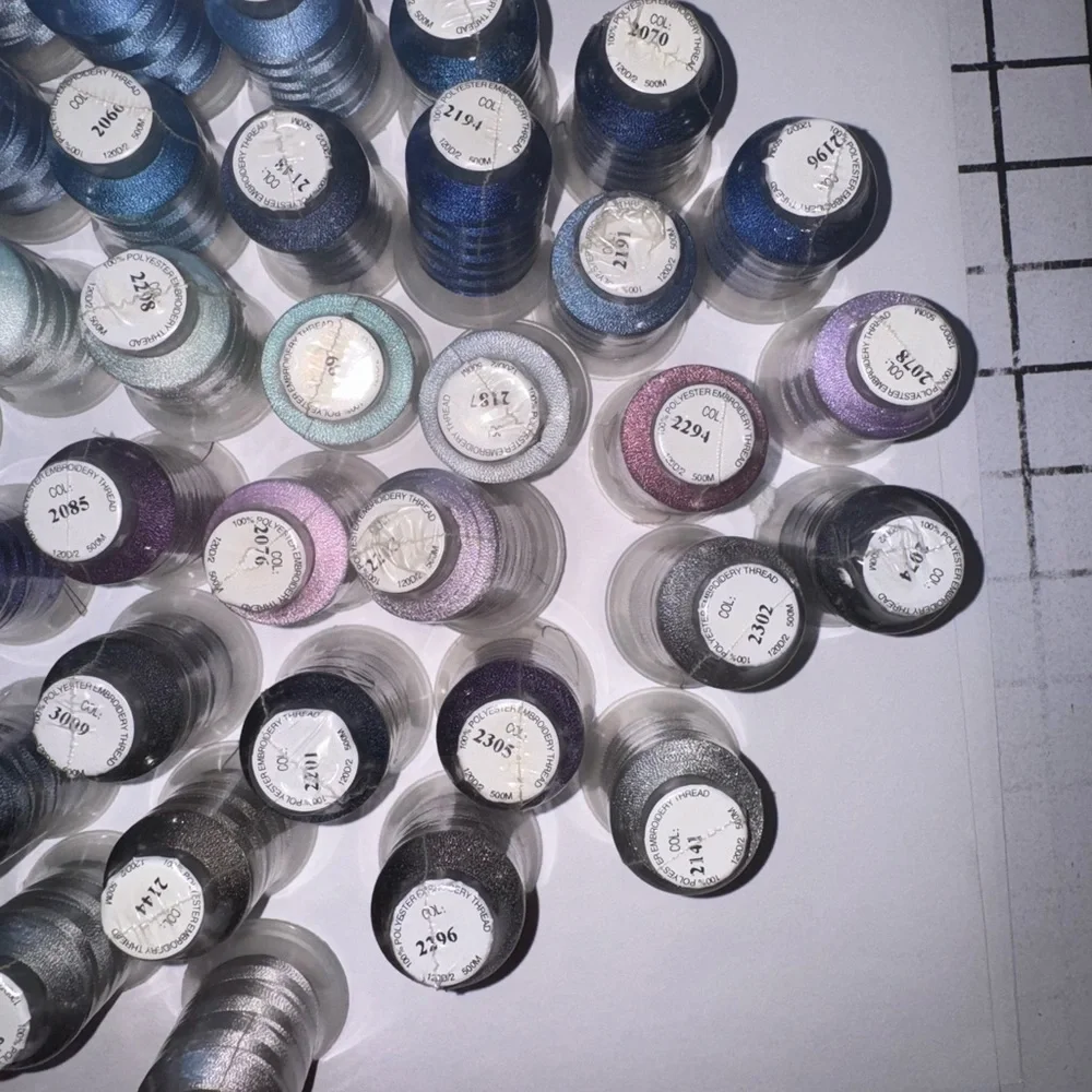 Assorted Color Thread Spools Set - Picture 8 of 8